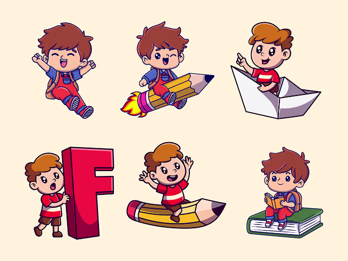 Cute Kids for Education :: Behance