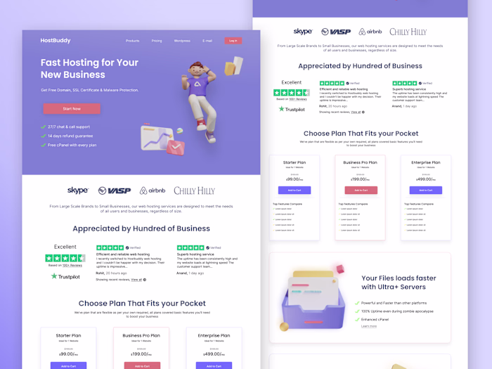 HostBuddy - a fast and leading web hosting provider
