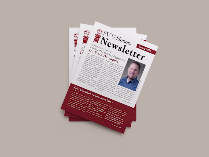 EWU Spring 2021 Honors Newsletter
