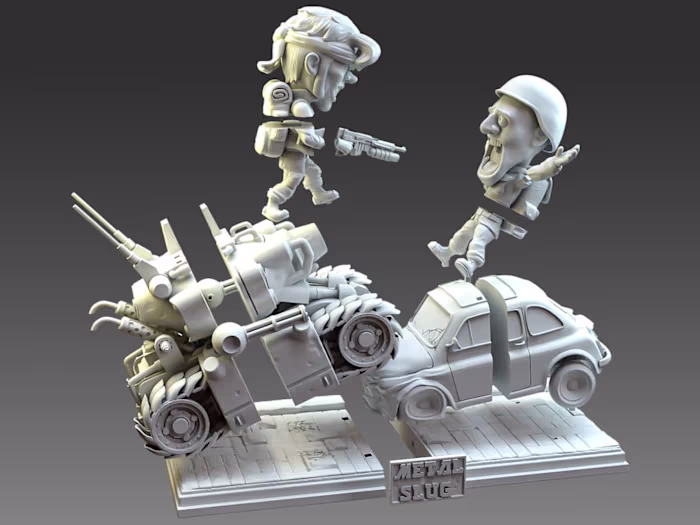 I will sculpt miniatures, figurine and creatures for 3d printing