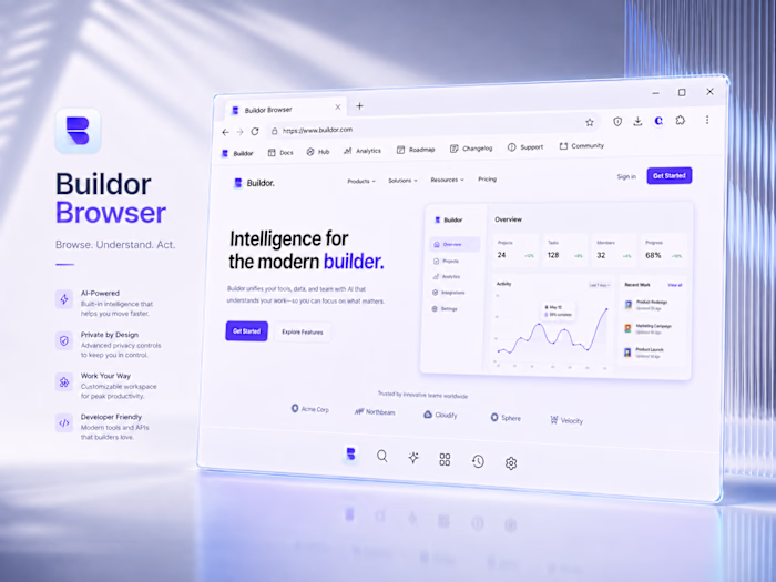 Buildor Browser is the application