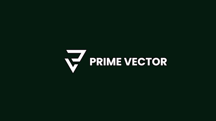 Just wrapped up this logo for Prime Vector. The idea was sim...