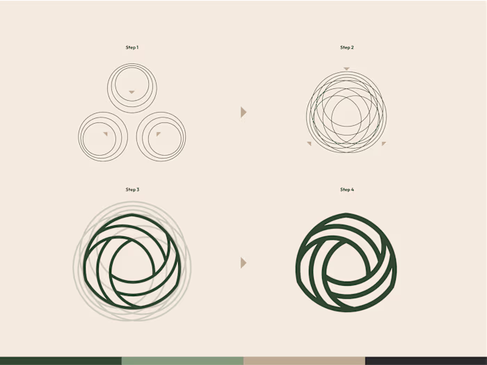 This logo was constructed using