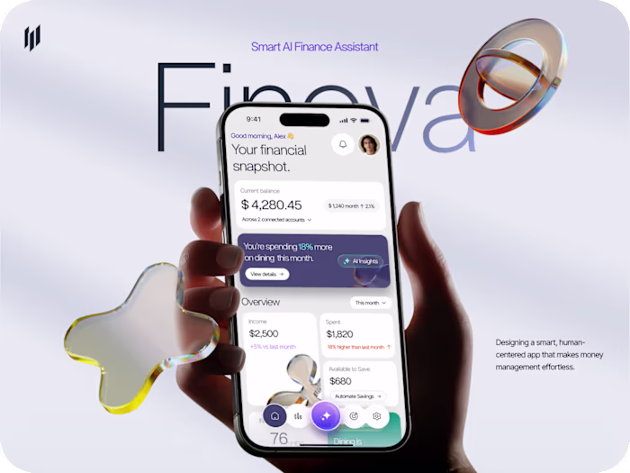 AI-powered finance app designed to