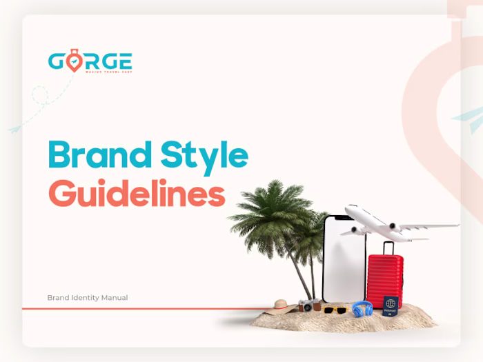 Gorge Travel Logo Brand Style Guidelines:: Behance