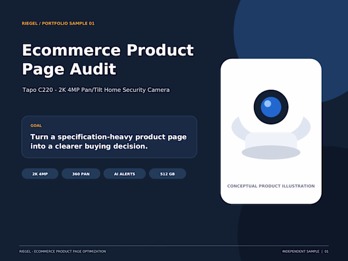 Tapo C220 E-commerce Product Page Audit