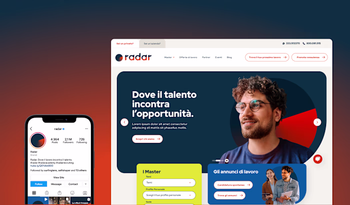 Radar UX/UI Design 