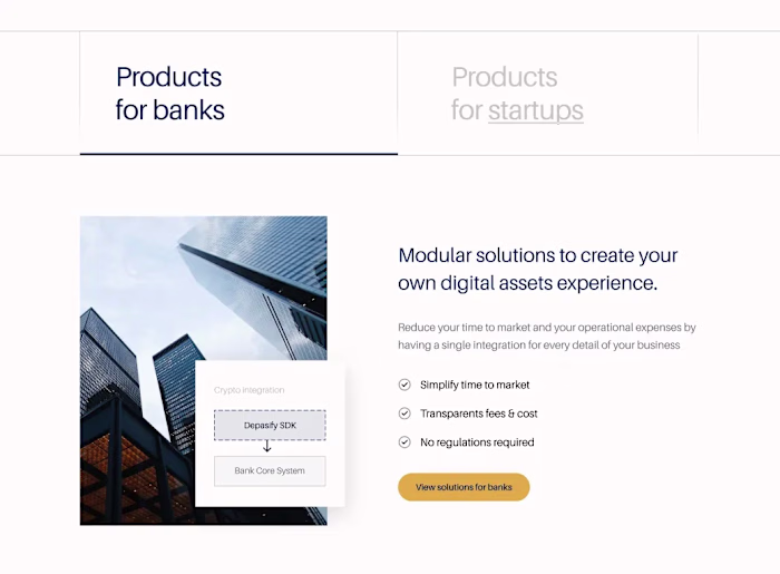 We took advantage of years of creating basic banking infrast...