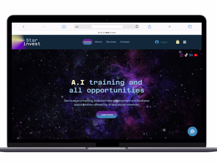 Wix Studio template by My Wix