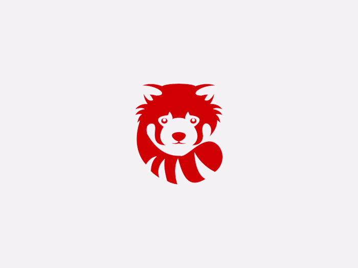 Red Panda Vector Logo Available