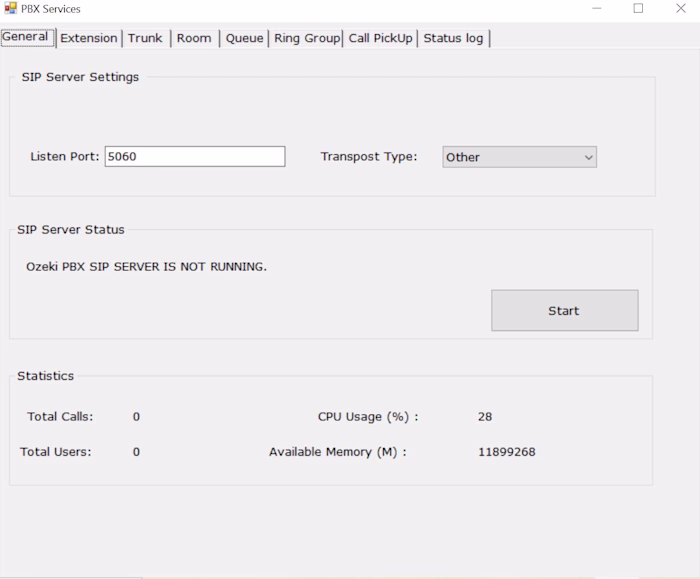 VoIP PBX System with Ozeki