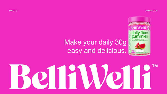 BelliWelli Board Deck & One-Pager: Brand-Aligned Redesign