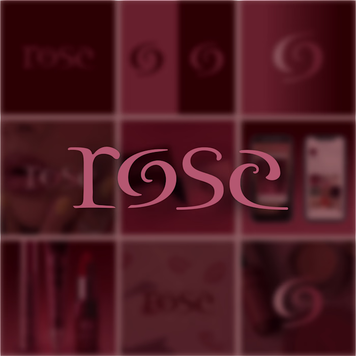 Logo Design for Rose Cosmetics.