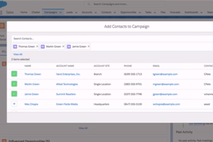 New "Add Campaign Members" Flow