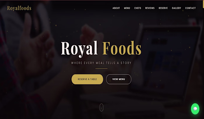 Royal Foods – Luxury Restaurant