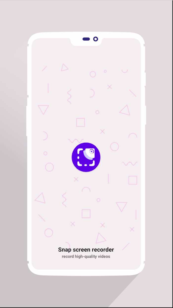 Snapscreen recoder app