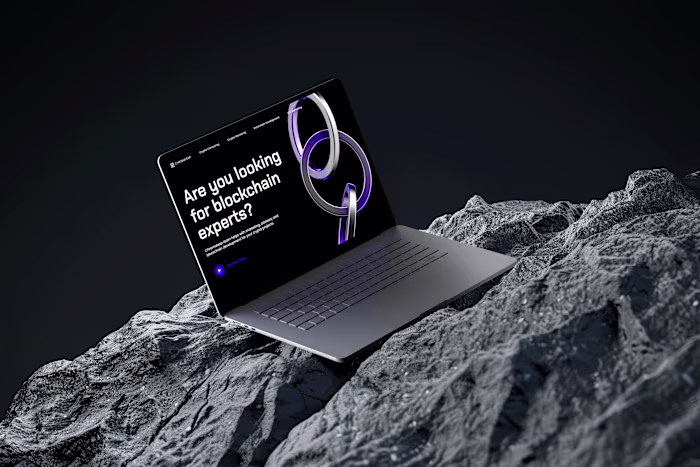 A landing-page concept for a
