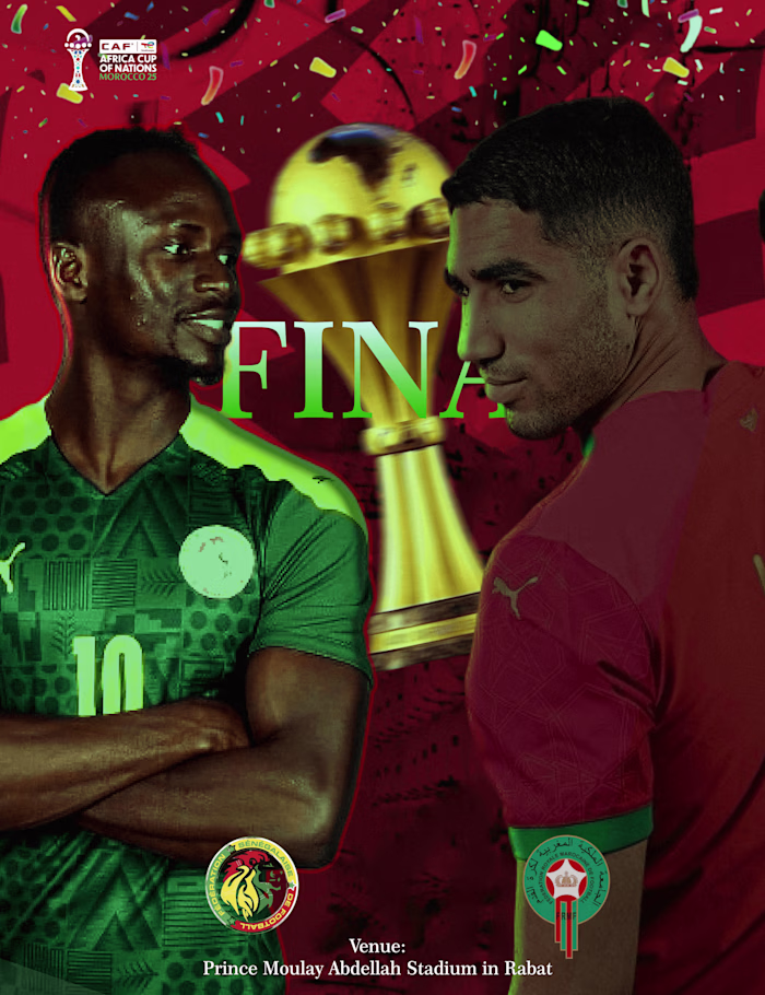 Morocco vs Senegal | AFCON Final Sport deisgn 🔥