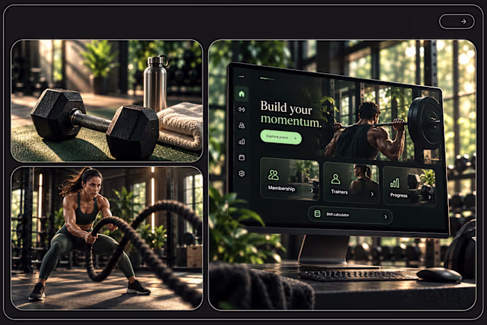 GymFlow is a responsive gym