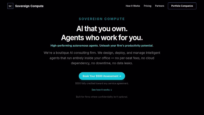 Sovereign Compute: Private AI Infrastructure and Managed Agents