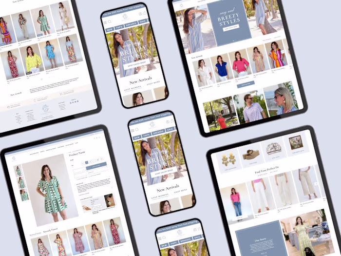 Chatsworth Boutique Shopify Design Project