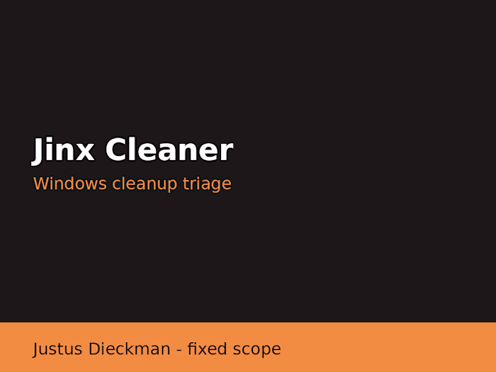 Jinx Cleaner