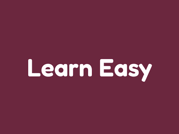 Learn Easy - Education Website Landing Page Website