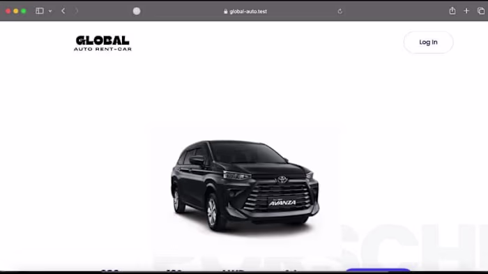 Rent-Car Web Application Development