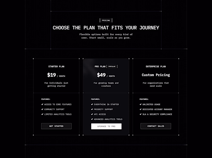 This is my first community post on Contra! Pricing section