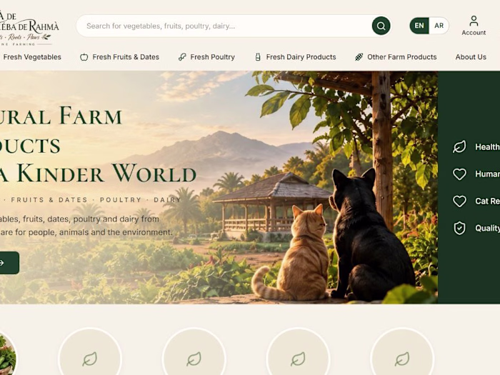 Kawkeba Haqla | Farm Products eCommerce Website