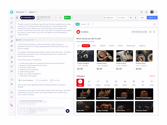 AI Agents SaaS Product design