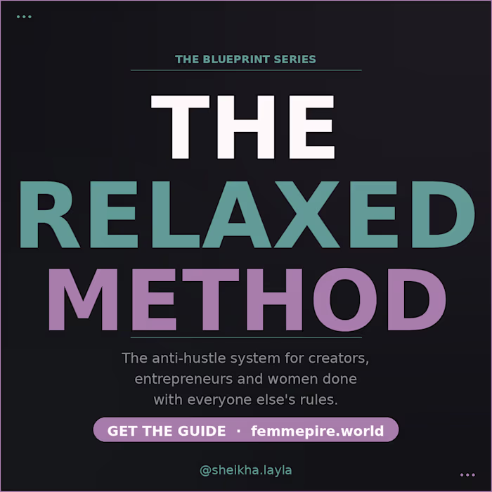 The Relaxed Method