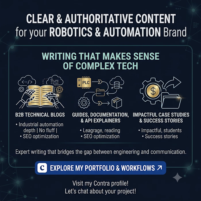 🤖 Robotics & Automation Content