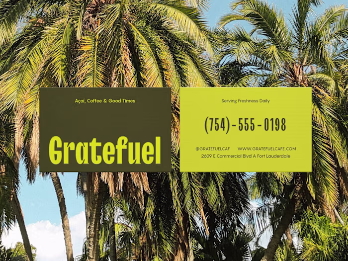 
Gratefuel Cafe - Visual Identity
