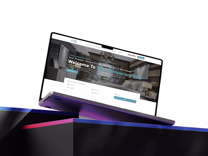Your Temporary Stay – Apartment Booking Website Development