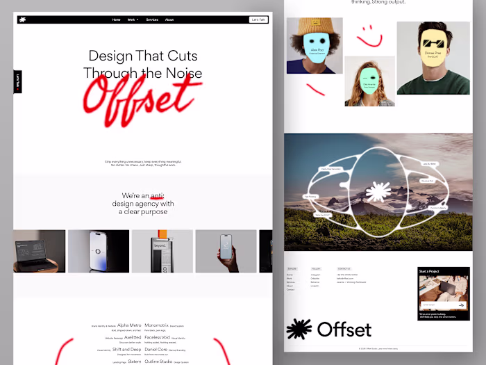 Offset Studio - Website Design