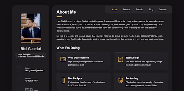 Personal Portfolio