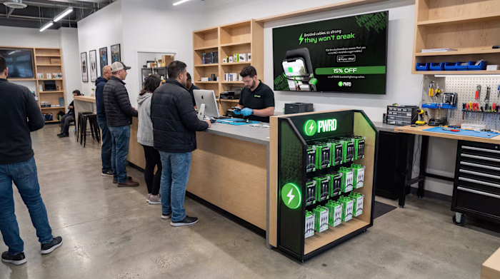 Digital Signage Shared Retail Component System