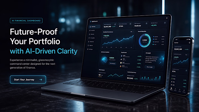 OptiView AI — Financial Dashboard