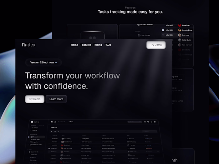 Radex - Task Management