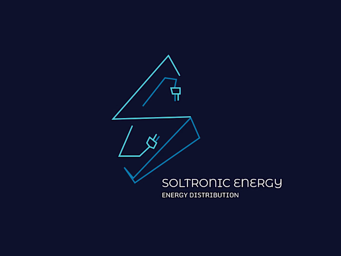Corporate Brand Study: Futuristic Solar Tech Logo Redesign ⚡🔋