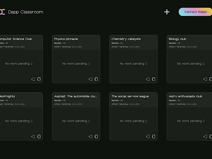 Dapp Classroom