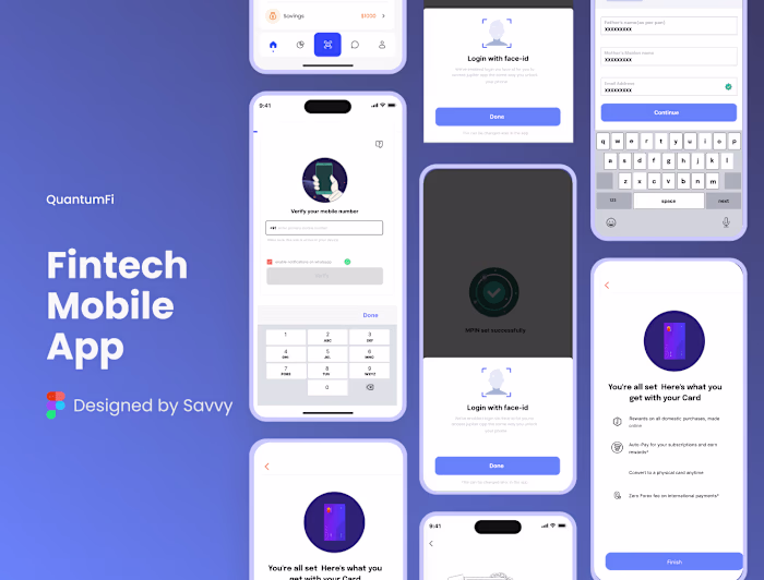 Fintech App Design