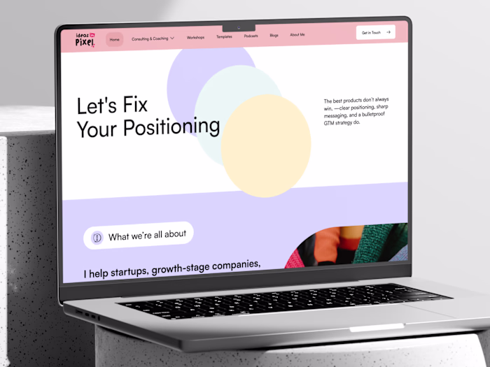 Ideas in Pixel | Website Design 