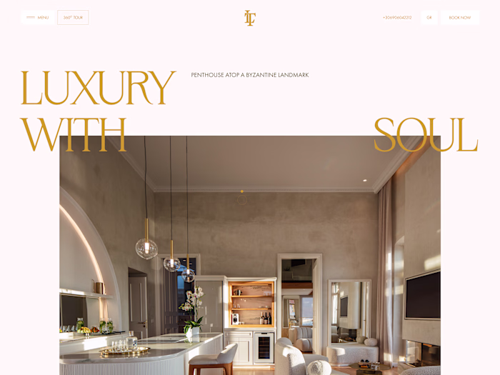 La Torre Residenza Imperiale  - Luxury Penthouse Website, Chania