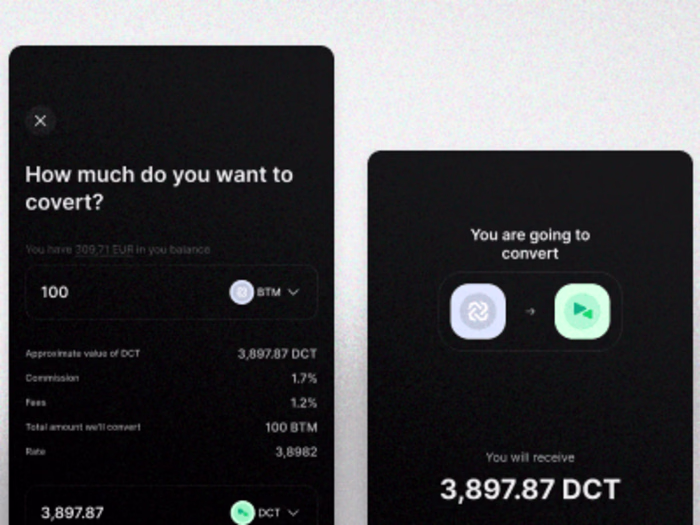 Crypto "wise" concept - Figma