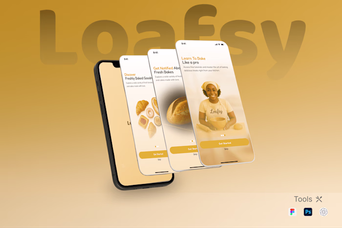 Bakery App Visual Design