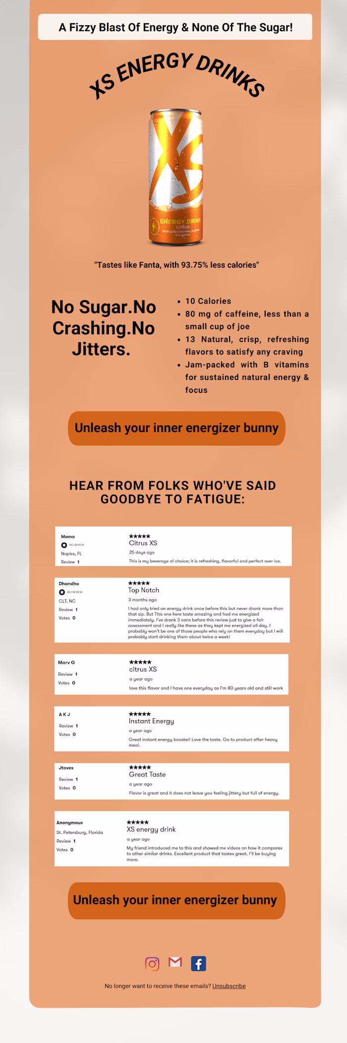 Product Intro email