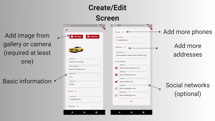 Listing App