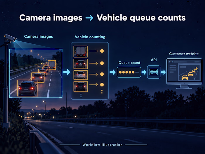Computer Vision for Vehicle Queue Counts